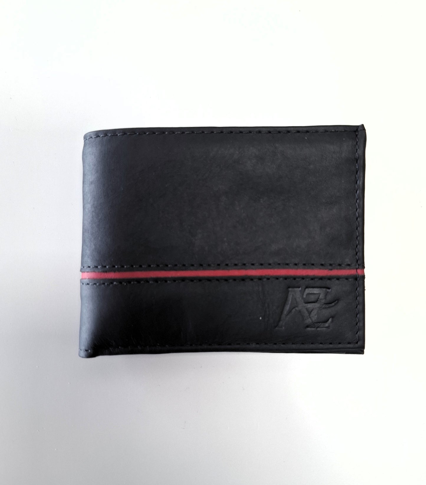 Billetera con franja decorativa