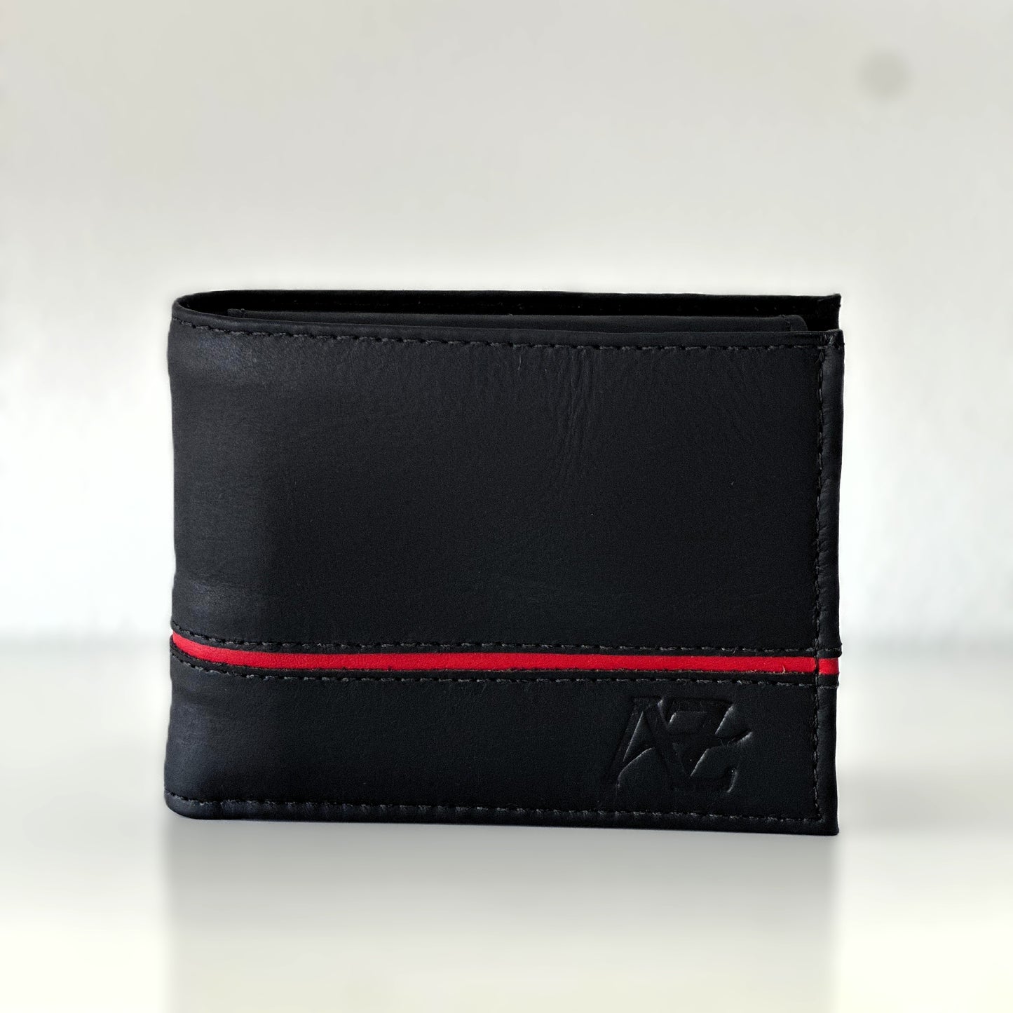Billetera con franja decorativa