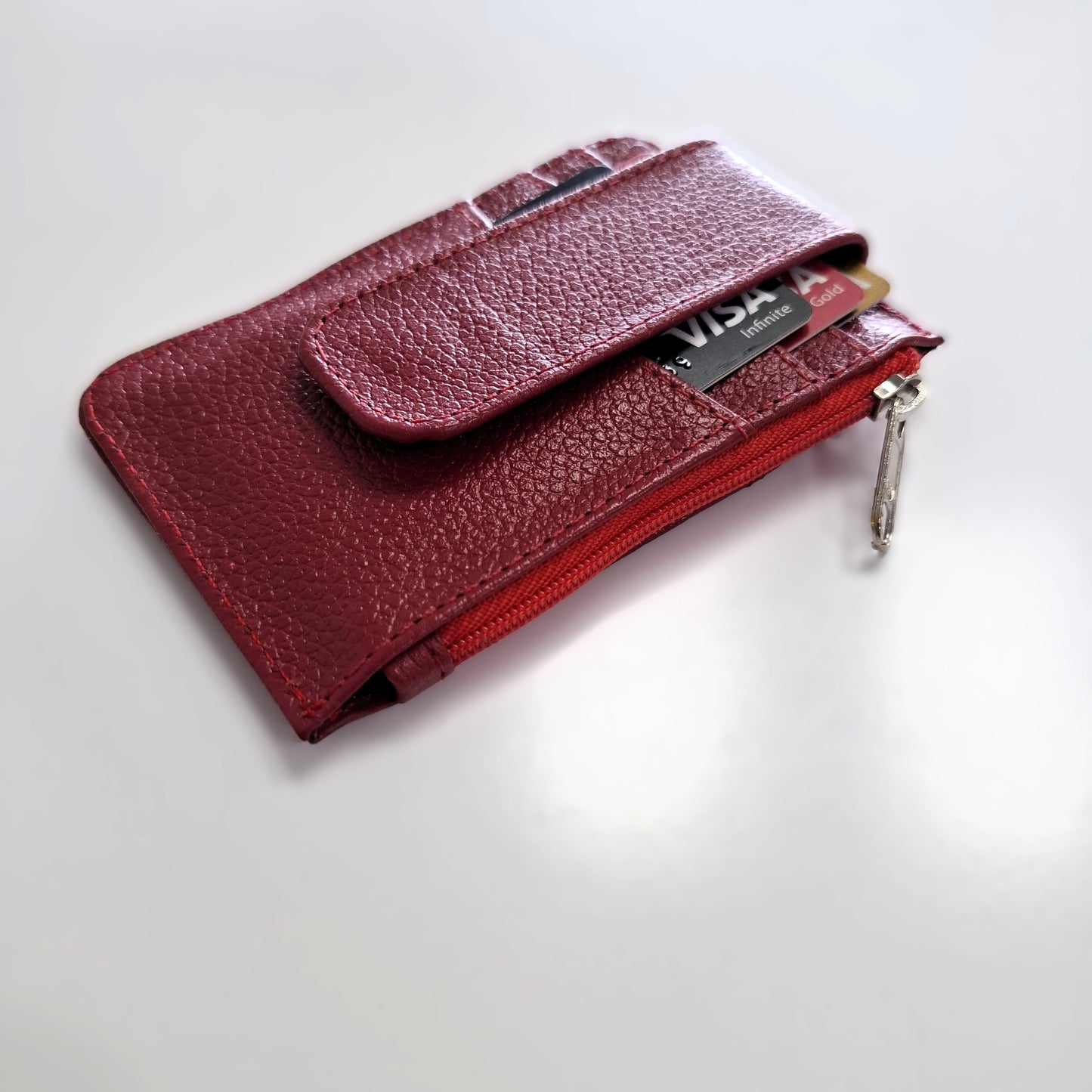 Tarjetero con Zipper