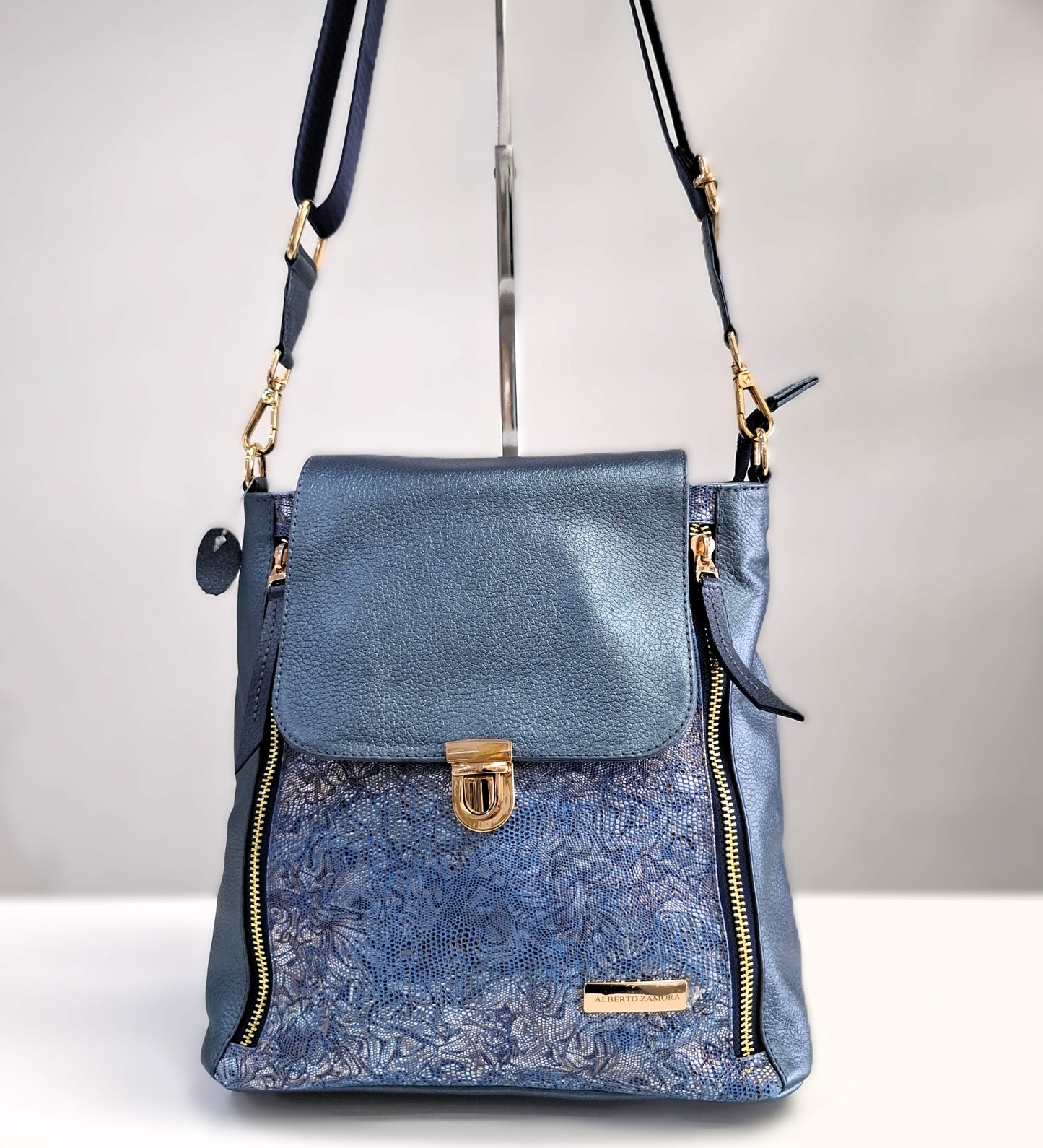 Bandolera doble zipper