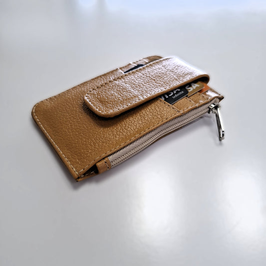 Tarjetero con Zipper