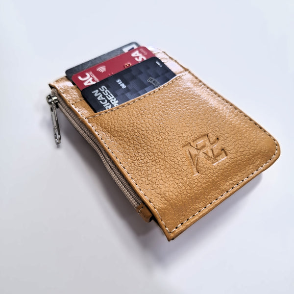 Tarjetero con Zipper