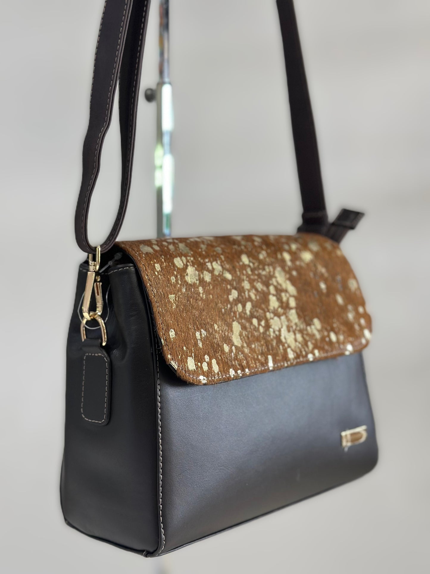 Bolso Clavel con Pelo