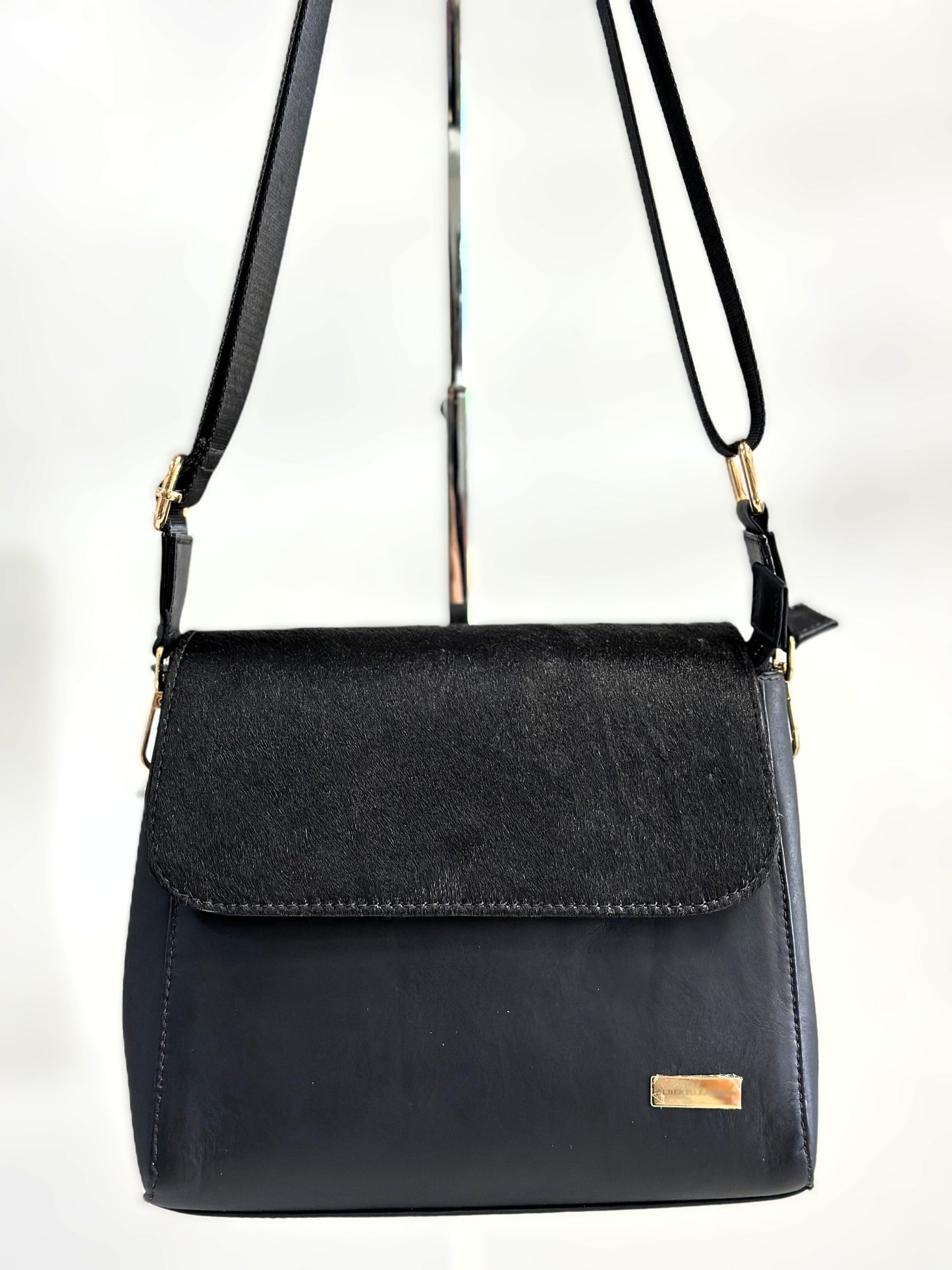 Bolso Clavel con Pelo